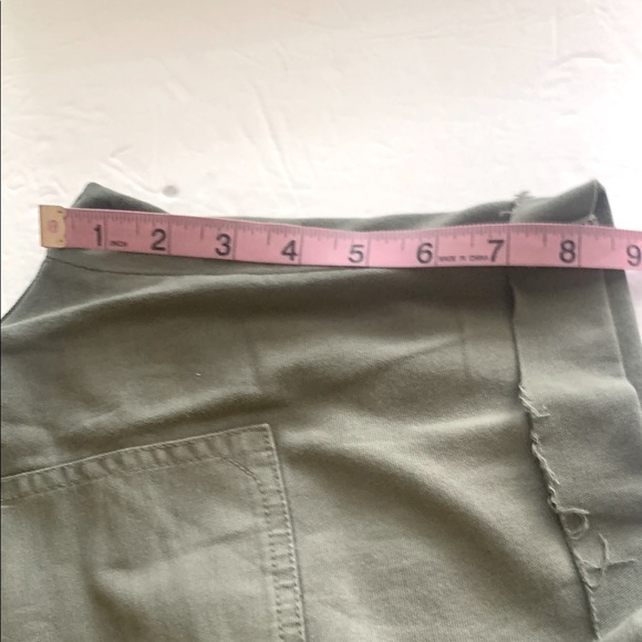Anthropologie Olive Green Shorts - Picture 8 of 9